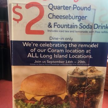 Friendly's - Renovation discount 2017 - Ice Cream & Frozen Yogurt Near Me - Coram, New York Friendly's - Renovation discount 2017 - Ice Cream & Frozen Yogurt Near Me - Coram, New York
