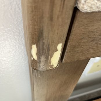 Mathis Home - Delaminated finish on headboard. - Furniture Stores Near Me - Ontario, California Mathis Home - Delaminated finish on headboard. - Furniture Stores Near Me - Ontario, California