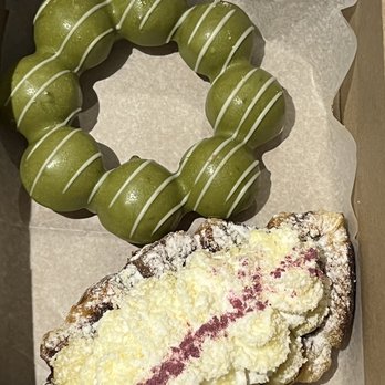 Croffle House - Sweet Potato Croffle Matcha donut - Bakeries Near Me - Flushing, New York Croffle House - Sweet Potato Croffle Matcha donut - Bakeries Near Me - Flushing, New York