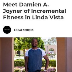 Incremental Fitness - Feature in SD Voyager Inspirational Stories Series!