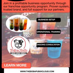 Boba Pub - Franchise opportunity