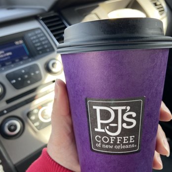 PJ's Coffee - Peppermint Bark latte - Coffee & Tea Near Me - Bowie, Maryland
