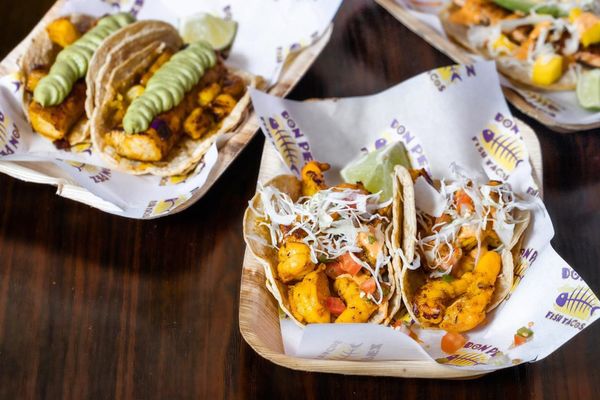 Don Pez Fish Tacos by null