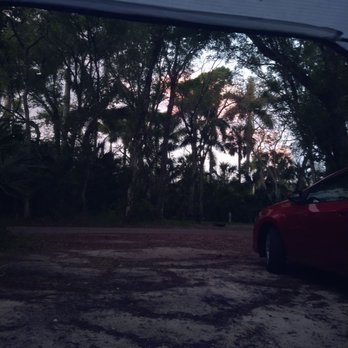 Collier-Seminole State Park - Sunrise from my tent - Landmarks & Historical Buildings Near Me - Naples, Florida