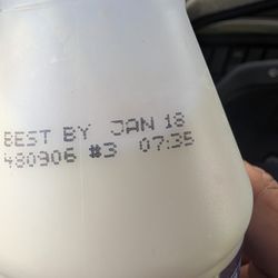 Chevron Quik Mart - Spoiled milk