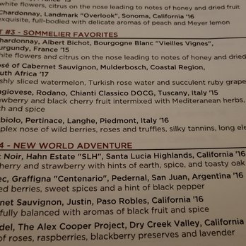 Vintner Grill - Wine flights that stood out - New American Near Me - Las Vegas, Nevada