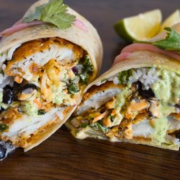 Crispy Fish Burrito