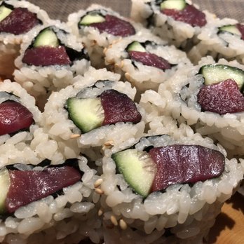 Osaki Sushi - Blue fin tuna, the type that melts in your mouth try it with cucumber - Sushi Bars Near Me - Vail, Colorado Osaki Sushi - Blue fin tuna, the type that melts in your mouth try it with cucumber - Sushi Bars Near Me - Vail, Colorado