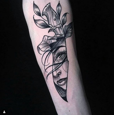 saint laurent tattoo