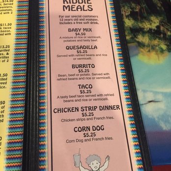 La Mission - Kids menu - Mexican Near Me - Peyton, Colorado La Mission - Kids menu - Mexican Near Me - Peyton, Colorado