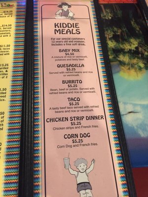 Menu photo 3 La Mission Peyton, CO