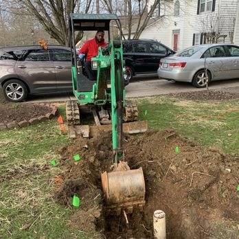 Slide of Smittys drain and sewer