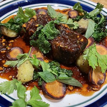 Odd Duck - Chili glazed short rib - insane - American Near Me - Austin, Texas Odd Duck - Chili glazed short rib - insane - American Near Me - Austin, Texas