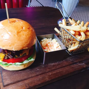 The Diner - Dime Burger, changed up with some Cheddar instead of Jack - Diners Near Me - Hong Kong, HK