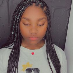 Knotless braids
