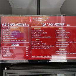 To-go menu To-go menu