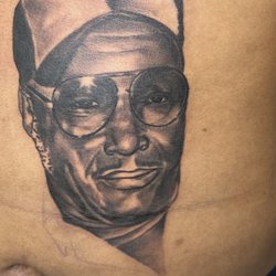 The Skin Museum - Portrait Tattoo by Chris @Tattoogoonz