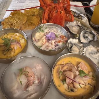 CVI.CHE 105 - Ceviche Peruvian Delight Trilogy / Triloga de Sabores Peruanos a la Cuchara - Peruvian Near Me - Miami, Florida CVI.CHE 105 - Ceviche Peruvian Delight Trilogy / Triloga de Sabores Peruanos a la Cuchara - Peruvian Near Me - Miami, Florida