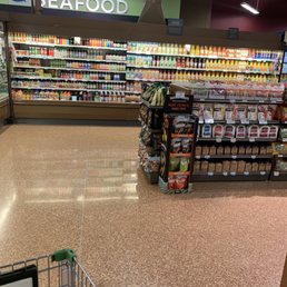 a view of a grocery store a view of a grocery store