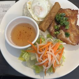 Grilled Chicken Rice Plate