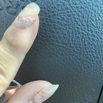 Modern Nails - gel nail polish bubbled up and came off - Nail Salons Near Me - Brandon, Florida
