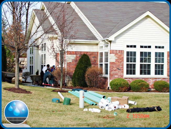 Slide of Drainage Team