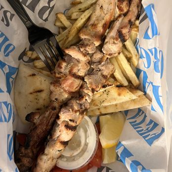 Nick The Greek - Chicken Souvlaki plate - Greek Near Me - Phoenix, Arizona Nick The Greek - Chicken Souvlaki plate - Greek Near Me - Phoenix, Arizona