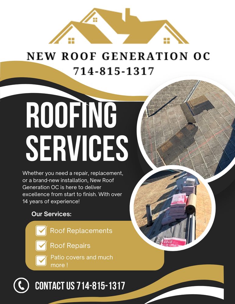 Slide of New Roof Generation