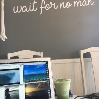 High Tide Coffee - Iced matcha sunset with coconut milk - Coffee & Tea Near Me - San Clemente, California