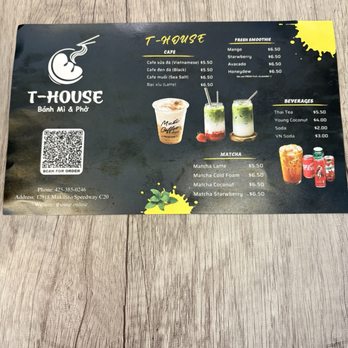 T House - Vietnamese Near Me - Lynnwood, Washington T House - Vietnamese Near Me - Lynnwood, Washington