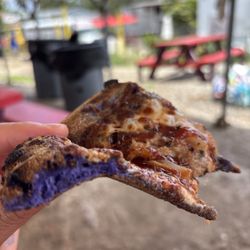 Zephanie’s Pizza - Note the purple crust