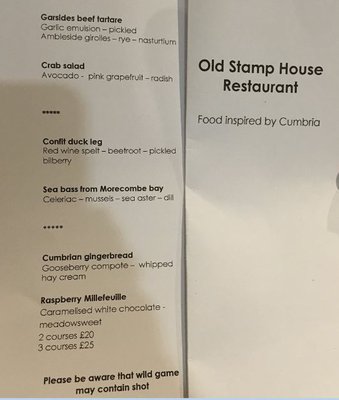 The Old Stamp House Restaurant by null