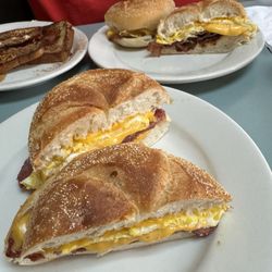 Central Restaurant - Cheese and Egg Sandwich