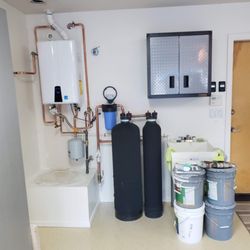 Tankless with water filtration