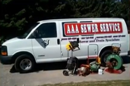 Slide of AAA Sewer Service