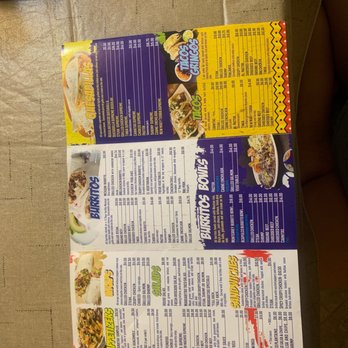 Margarita's Mexican Grill - a menu for a mexican restaurant - Mexican Near Me - Nutley, New Jersey