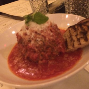 Eberly - The cannonball. A one lb meatball of ground beef tenderloin. Amazing. - Bars Near Me - Austin, Texas