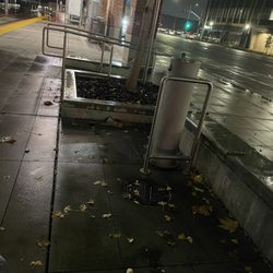 SACRT Light Rail - Township 9/7th & Richards Station - Water fountain