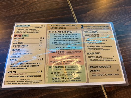 Menu photo 1 The Boarding Home Carlsbad, CA Menu photo 1 The Boarding Home Carlsbad, CA