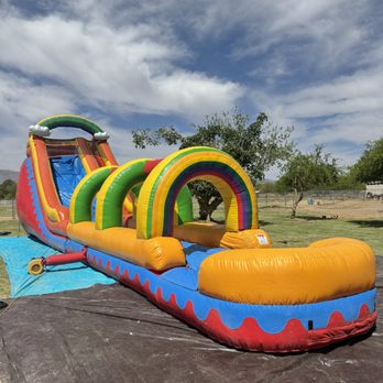 Rooly's Party Rentals - 18ft slide with slip n slide rental - Bounce House Rentals Near Me - Glendale, Arizona Rooly's Party Rentals - 18ft slide with slip n slide rental - Bounce House Rentals Near Me - Glendale, Arizona