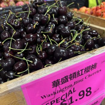 Global Fresh Market - Bing Cherries at $1.98 per pound. - Grocery Near Me - San Gabriel, California Global Fresh Market - Bing Cherries at $1.98 per pound. - Grocery Near Me - San Gabriel, California