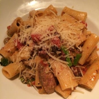 Catalan - Rigatoni and sausage ($19) - Mediterranean Near Me - Rancho Mirage, California