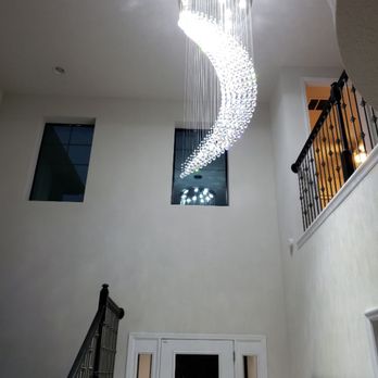 Ethical Electrical Services - Amazing Foyer Chandelier - Lighting Fixtures & Equipment Near Me