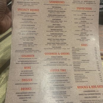 Saw's Soul Kitchen - Menu - Barbeque Near Me - Birmingham, Alabama