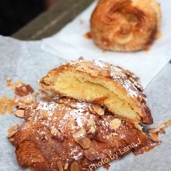 Delice Macarons - Almond Croissant ($5) - really tasty, lots of almond frangipane inside - Macarons Near Me - New York, New York Delice Macarons - Almond Croissant ($5) - really tasty, lots of almond frangipane inside - Macarons Near Me - New York, New York
