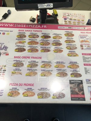 Menu photo 1 Sweet Pizza Valenciennes, 59