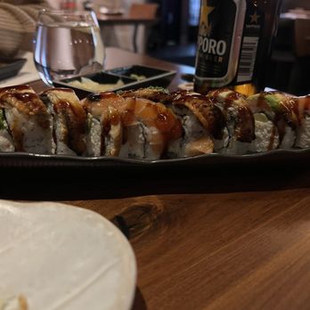 Crazy Rock'N Sushi - RED DRAGON ROLL - Japanese Near Me - West Hollywood, California Crazy Rock'N Sushi - RED DRAGON ROLL - Japanese Near Me - West Hollywood, California