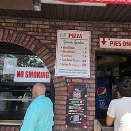 Sicilian Square Pizza Pie Large Round Cheese Pie Menu