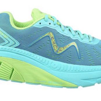 Bodell's Shoes - MBT Zee 17 Running Shoe teal/green. Tri density 3 sensor design for cushioning, max support & firm EVA for max shock absorbtion - Shoe Stores Near Me - Long Beach, California