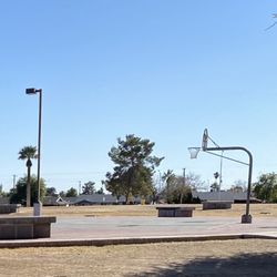 Pima Park - Basketball court to shoot hoops.